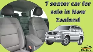 7 seater car for sale in New Zealand