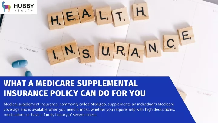 what a medicare supplemental insurance policy