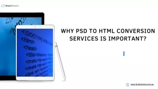 why psd to html conversion services is important