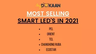 Most Selling Smart Led's in 2021 | MyDukaan.Pk
