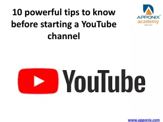 youtube PPT