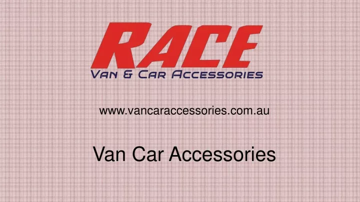 van car accessories