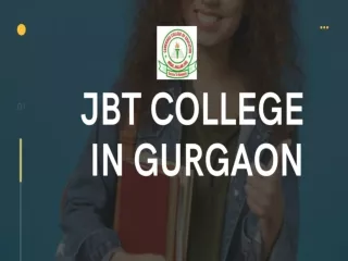 JBT Colleges in Gurgaon