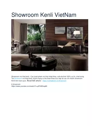showroom kenli vietnam
