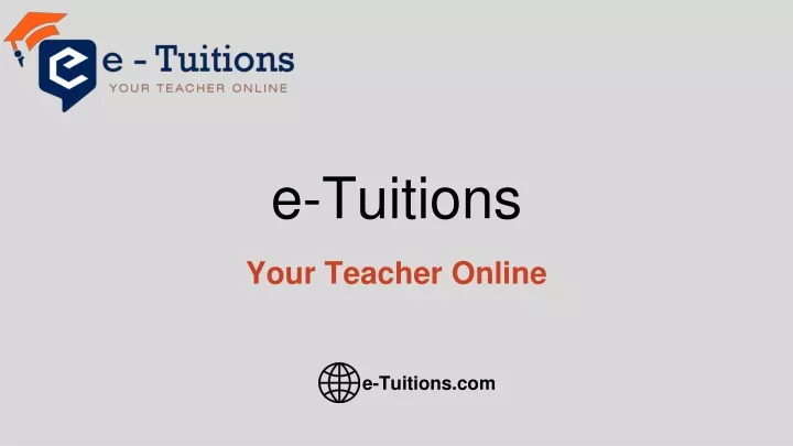 e tuitions