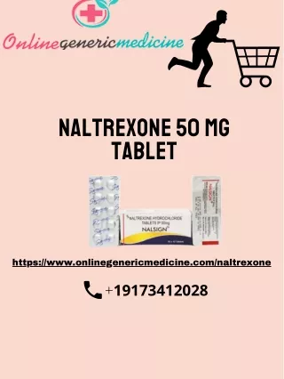 naltrexone 50 mg tablet