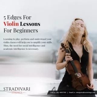 5 Edges For Violin Lessons For Beginners