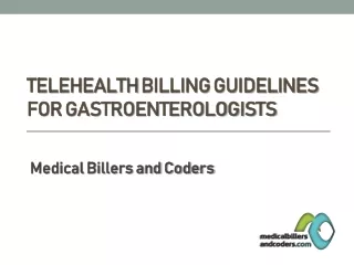 telehealth billing guidelines for gastroenterologists