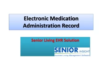 electronic medication administration record