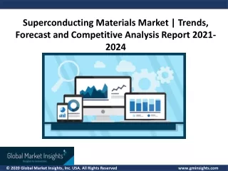 superconducting materials market trends forecast