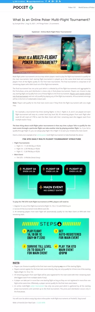 Poker MTTs_ What Is an Online Poker Multi-Flight Tournament_