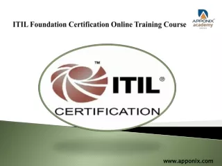 ITIL certification and training