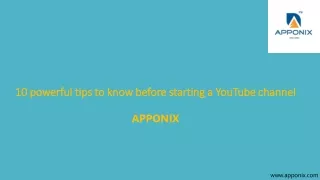 10 powerful tips to know before starting