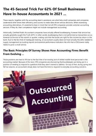 From Around the Web: 20 Fabulous Infographics About Hoboken accountants