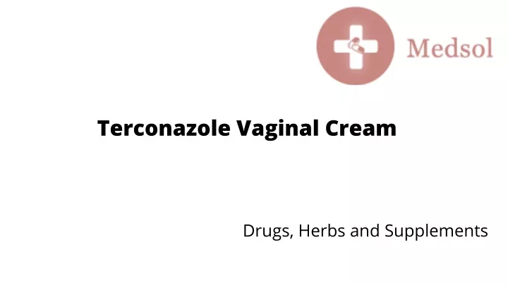 terconazole vaginal cream