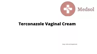 terconazole vaginal cream