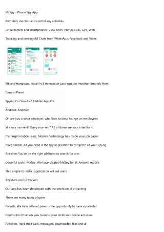 mxspy phone spy app