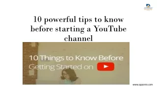 10 powerful tips to know before starting -GURUPRASANTH.S
