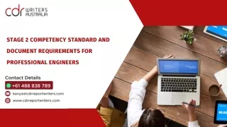 stage 2 competency standard and