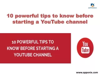 10 powerful tips to know before starting