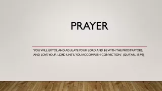 Prayer