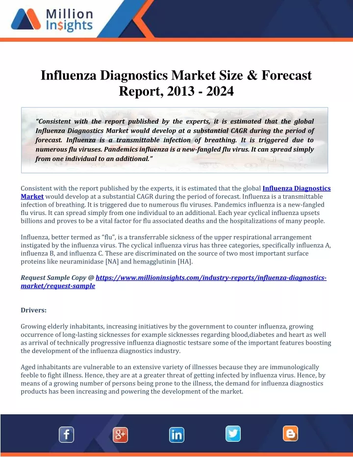 influenza diagnostics market size forecast report