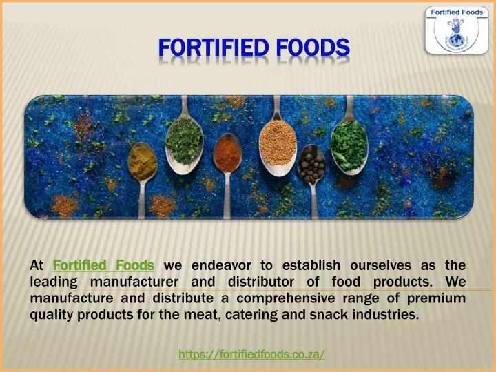 fortified foods