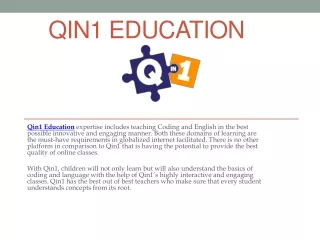 qin1 education