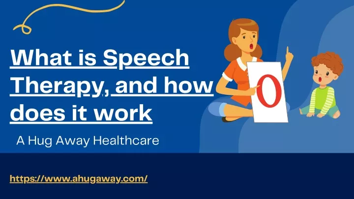 what is speech therapy and how does it work