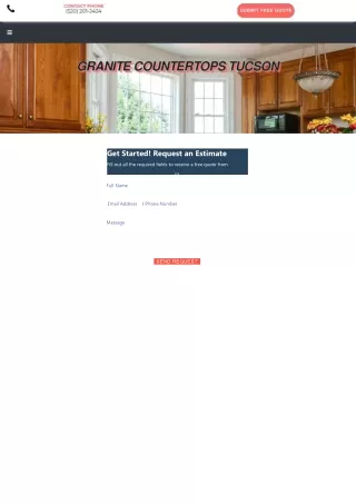 get started request an estimate fill