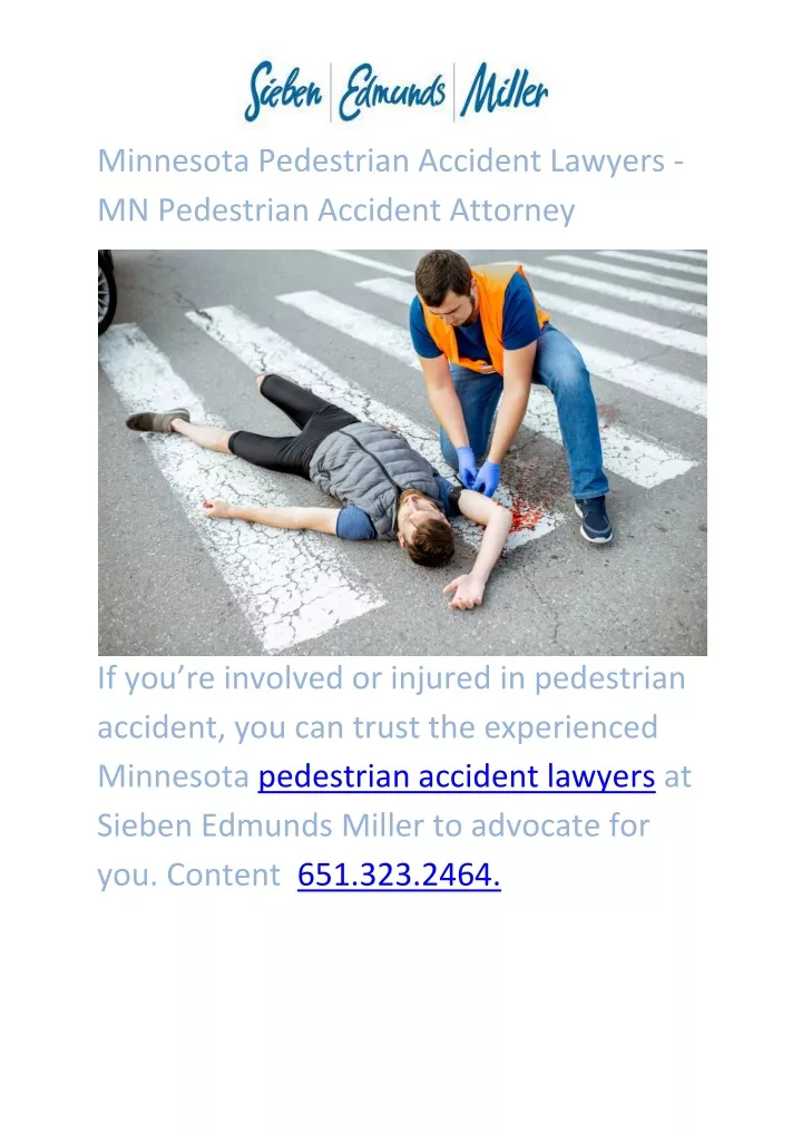 minnesota pedestrian accident lawyers