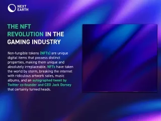 What effect will NFTs have on the gaming industry?