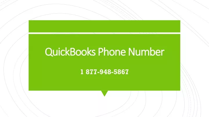 quickbooks phone number