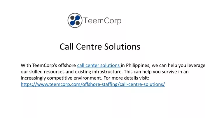call centre solutions