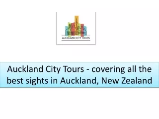 Tours in Auckland New Zealand