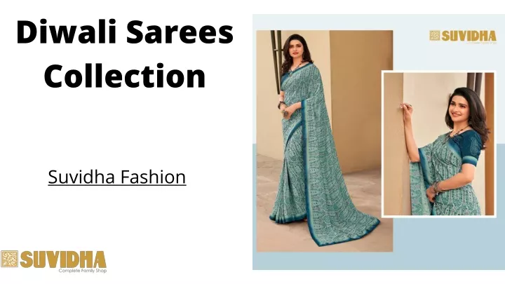 diwali sarees collection