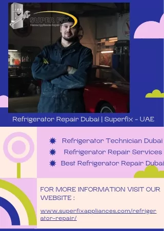 Refrigerator Repair Dubai | Superfix - UAE