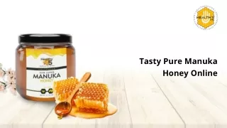 pure manuka honey