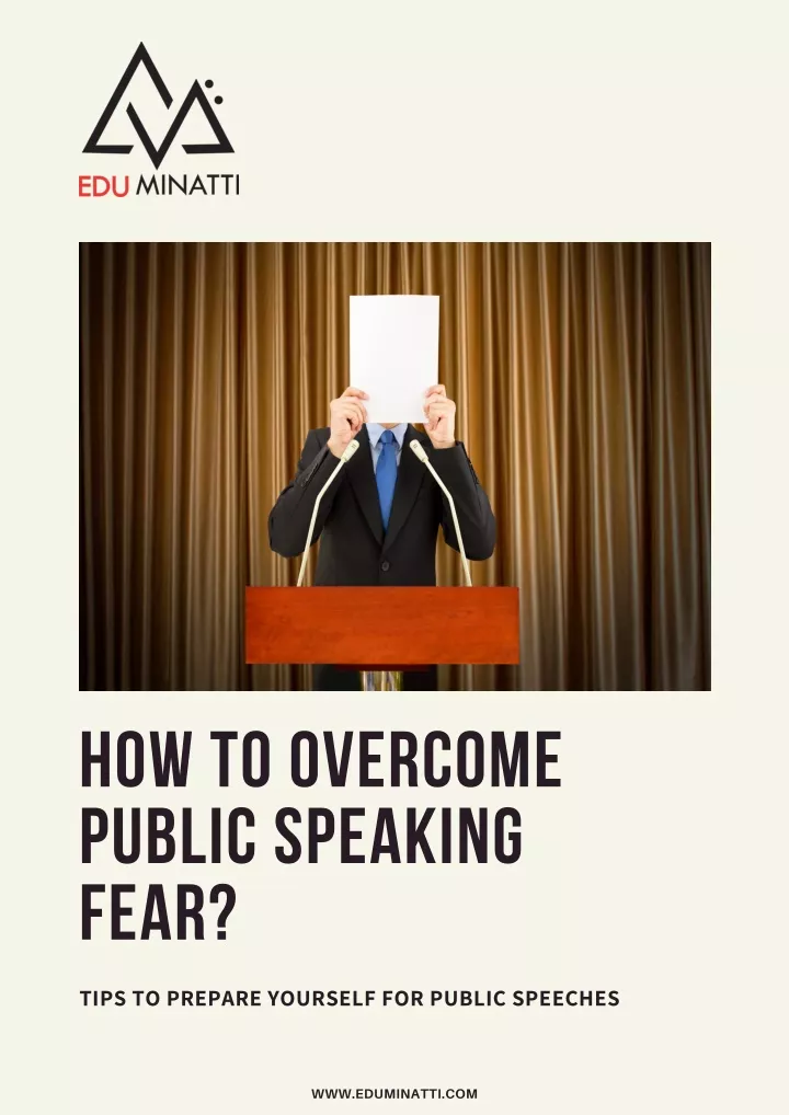 how to overcome public speaking fear