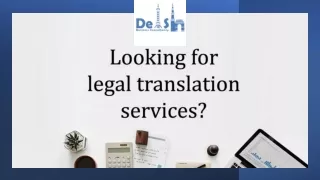 High Quality Certified Translations