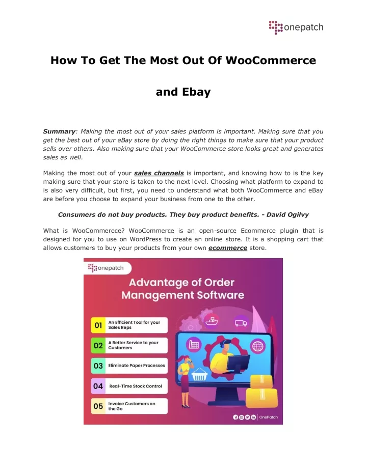 how to get the most out of woocommerce