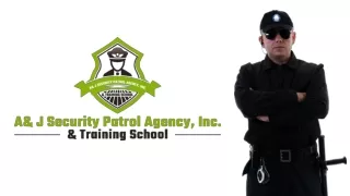 Best Security Guard Services In New York | AJ Security Training
