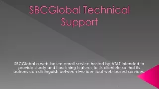 SBCGlobal Technical Support Number 1(833)836-0944 SBCGlobal Customer Service