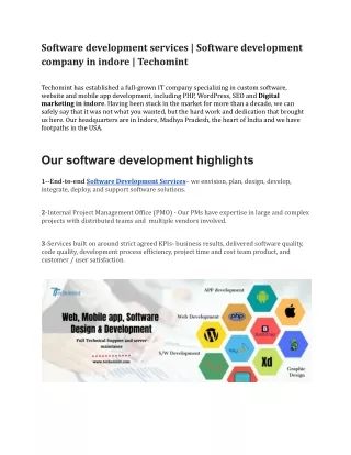 software development services software