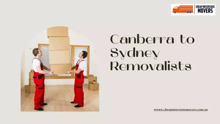 canberra to sydney removalists