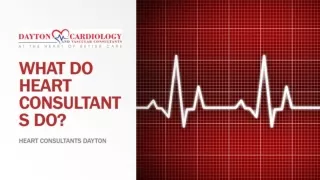 what do heart consultants do