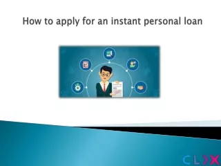 how to apply for an instant personal loan