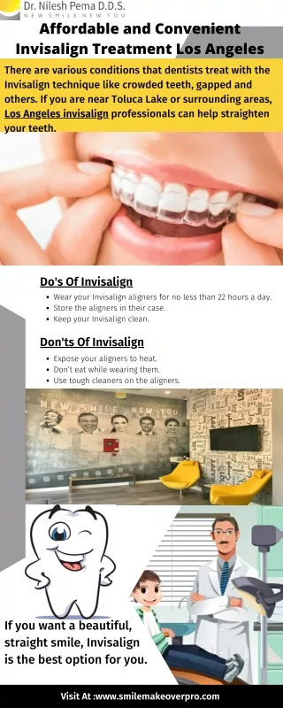 Affordable and Convenient Invisalign Treatment Los Angeles