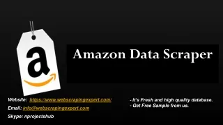 amazon data scraper