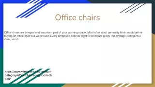 office chairs